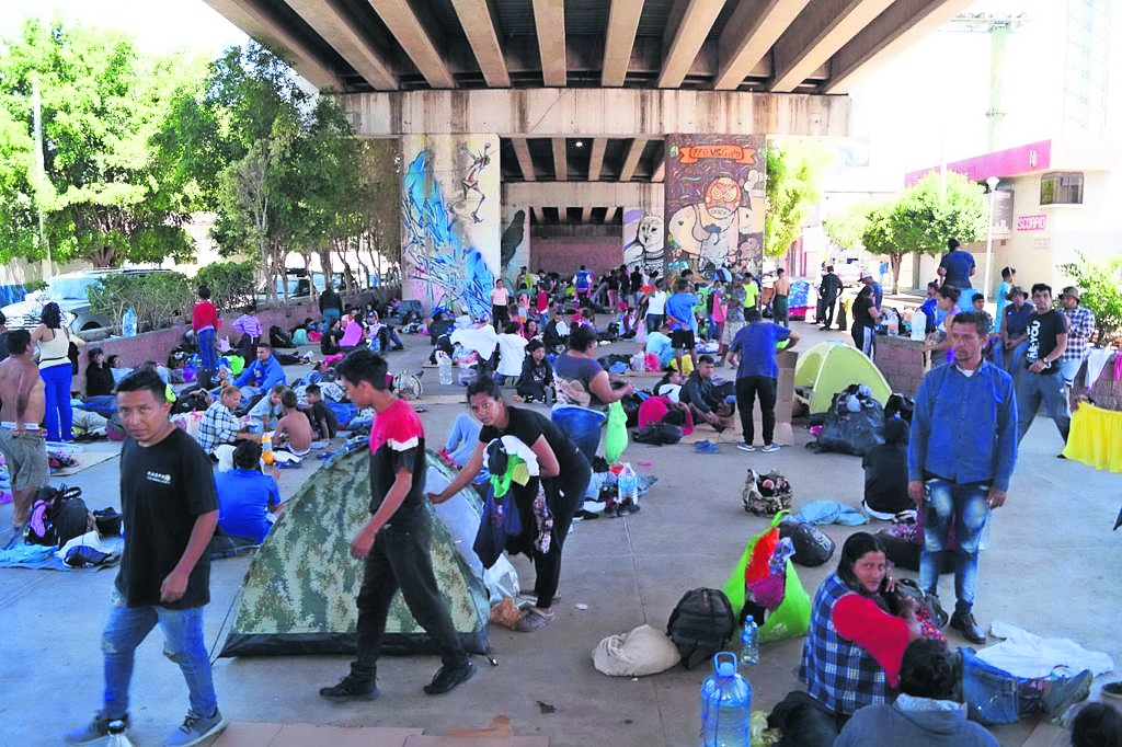 Migrantes advierten: “esperaremos por el tren el tiempo que sea necesario” 