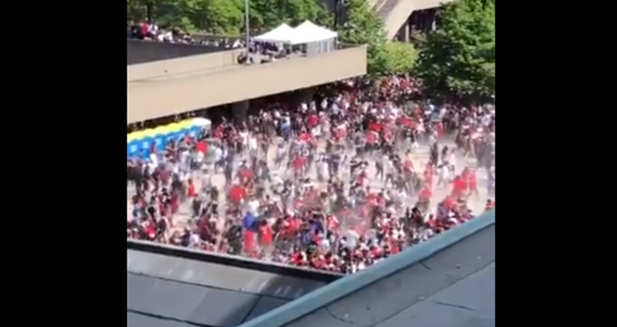 Reportan heridos tras estampidas en desfile de Raptors, campeones de NBA