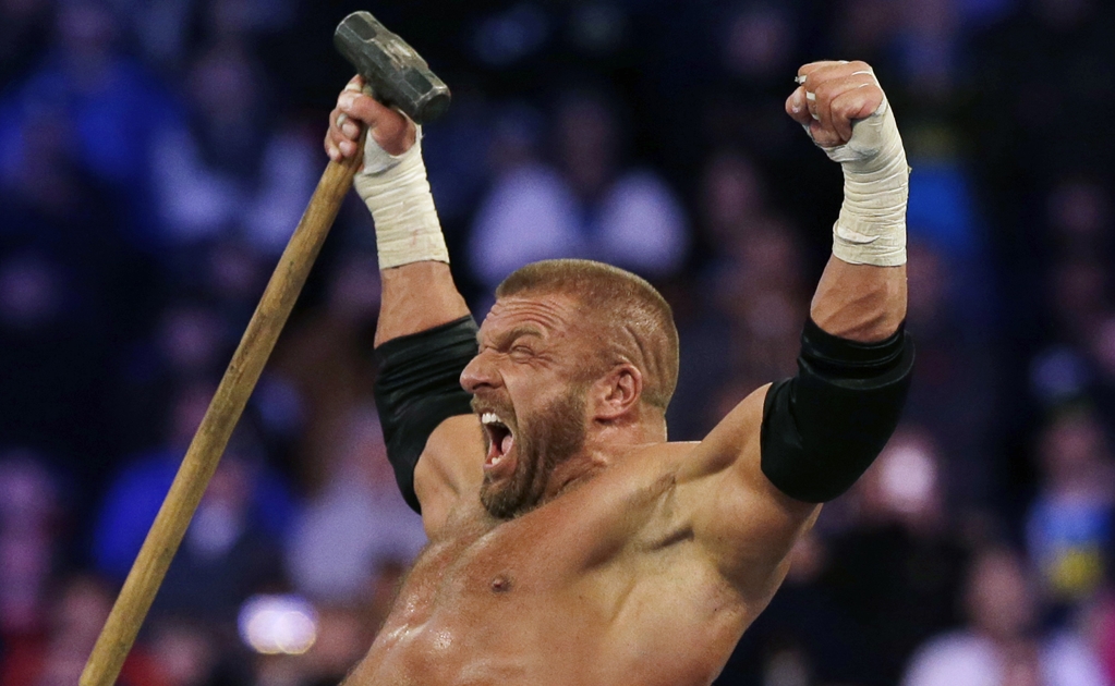 WrestleMania 35, Triple H se juega la carrera
