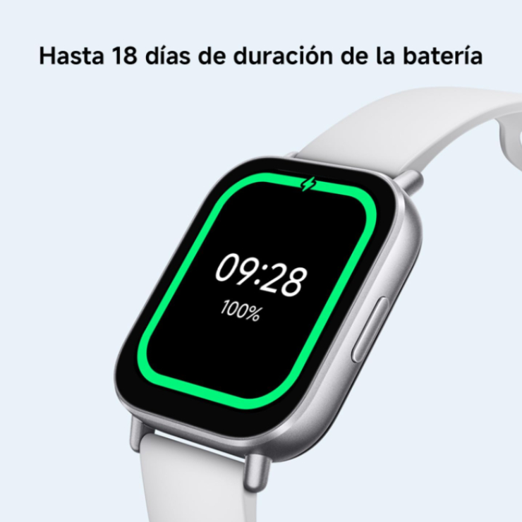 Reloj inteligente Xiaomi en uso deportivo