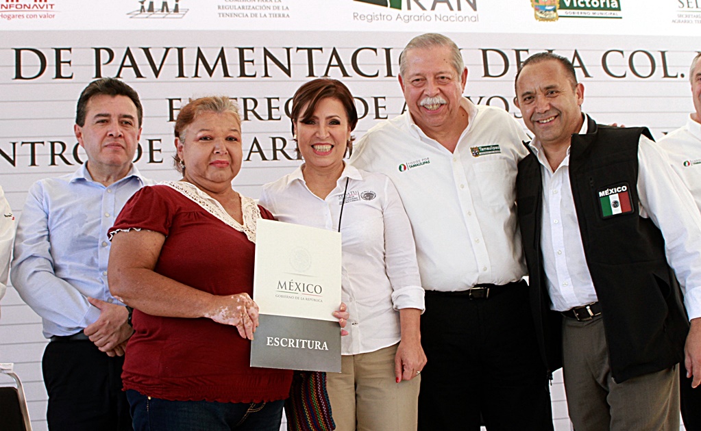 Entrega Sedatu recursos para obras en Tamaulipas