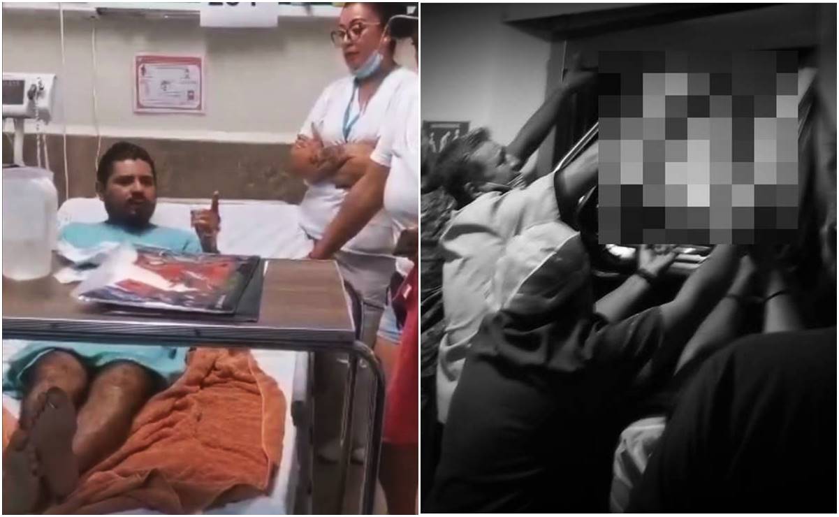 Esto dijo el camillero que llevaba a Aitana, niña prensada en elevador del IMSS: "Intenté salvar a la bebé" VIDEO 
