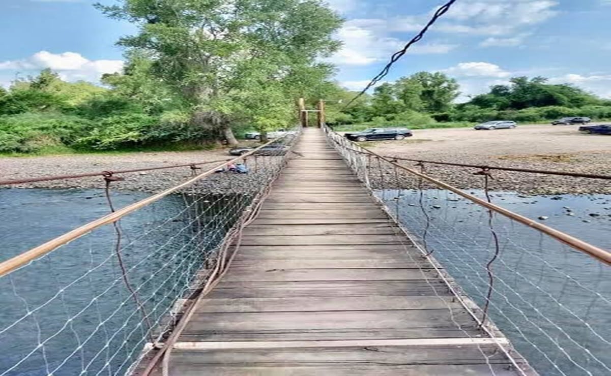 Animales de parque ecológico no pueden ser alimentados por desplome de puente colgante en Sinaloa