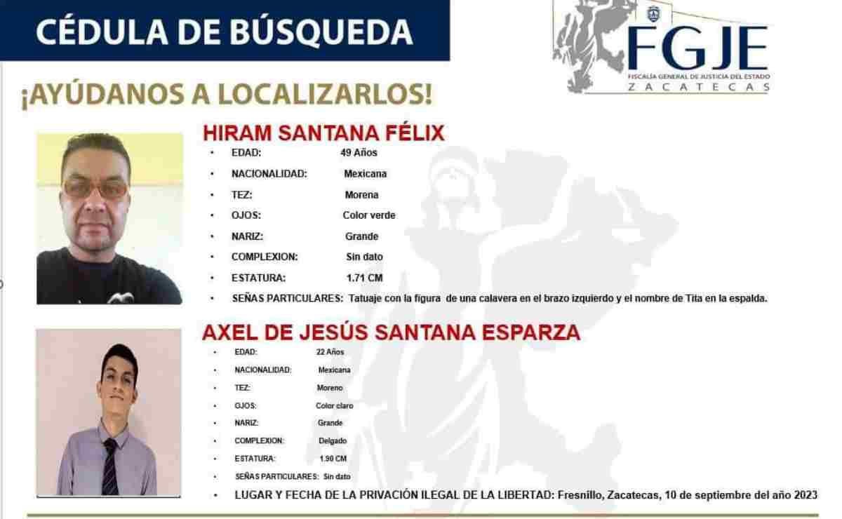 Confirman secuestro de árbitro de baloncesto y su hijo en Fresnillo, Zacatecas