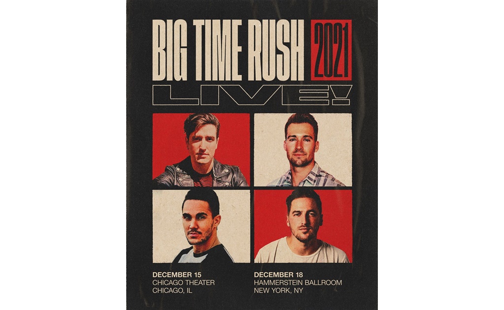 Big Time Rush regresa a los escenarios tras 7 años de ausencia 