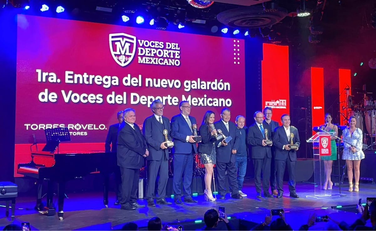 Voces del Deporte Mexicano presenta su nuevo galardón para reconocer a lo mejor de la crónica deportiva 