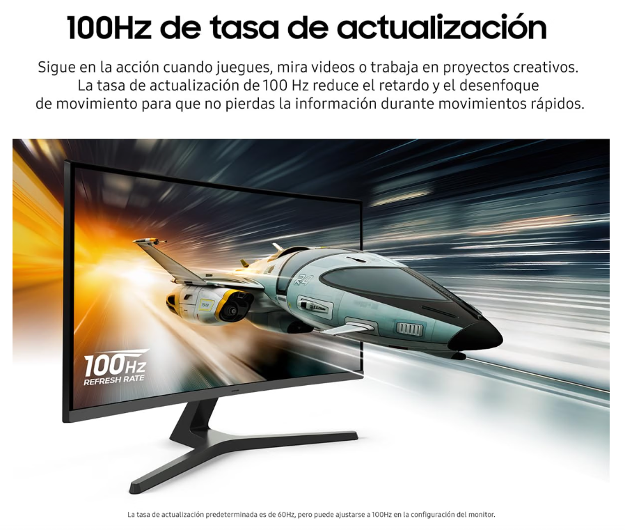 Monitor Samsung Essential S3 vista frontal