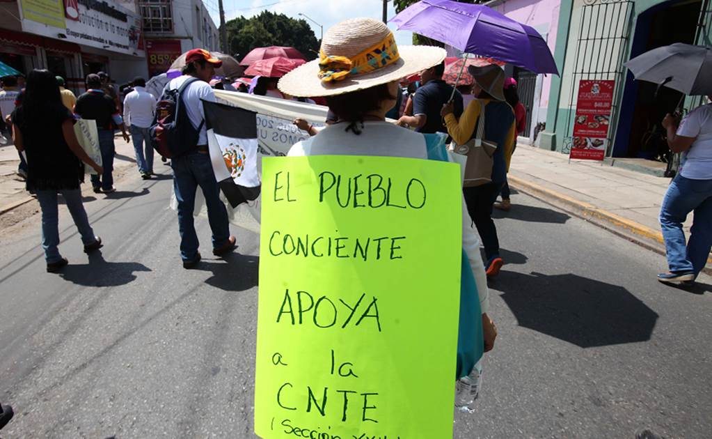 CNTE participará en marchas de Oaxaca y DF