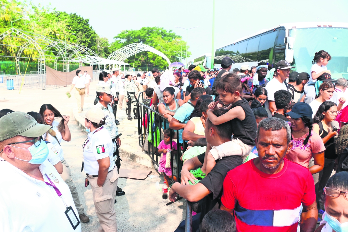 En el sur, dan 20 días a migrantes