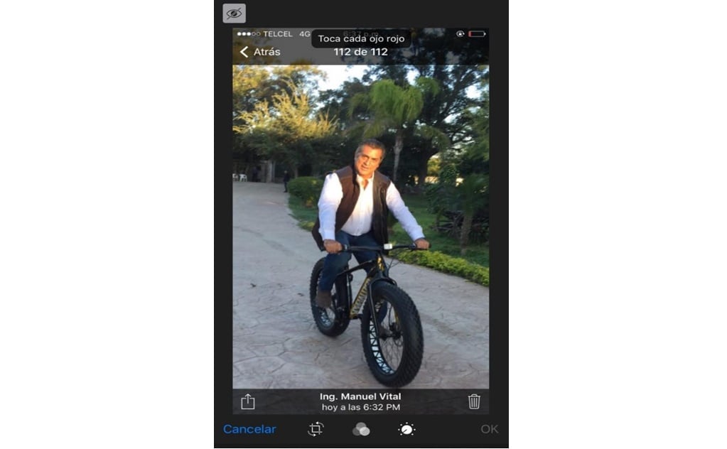 Se viraliza imagen de “El Bronco” en bicicleta
