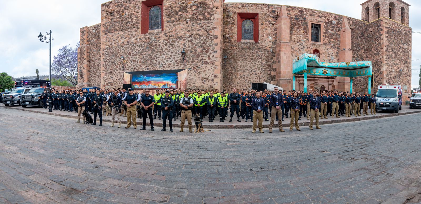 Arrancó operativo viacrucis en El Marqués