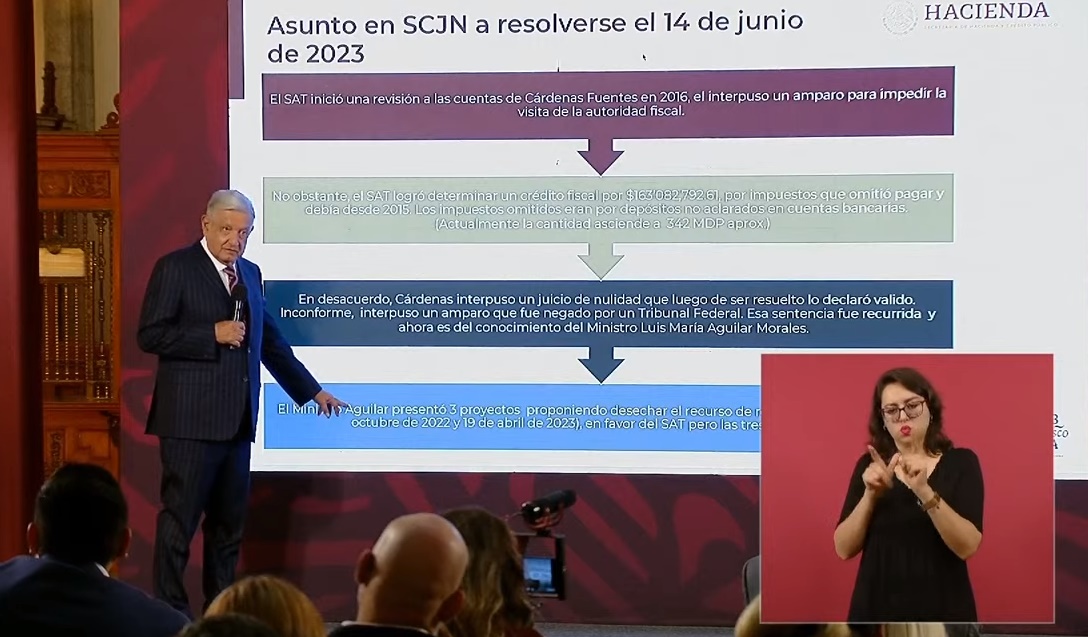 El caso del tío de Luis Cárdenas Palomino que discutirá la Corte e hizo enojar a AMLO