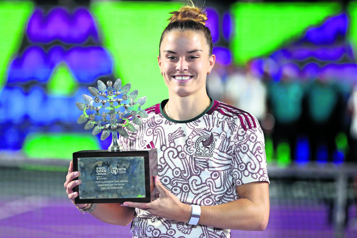 La clave de Maria Sakkari para ganar el Guadalajara Open fue la alegría