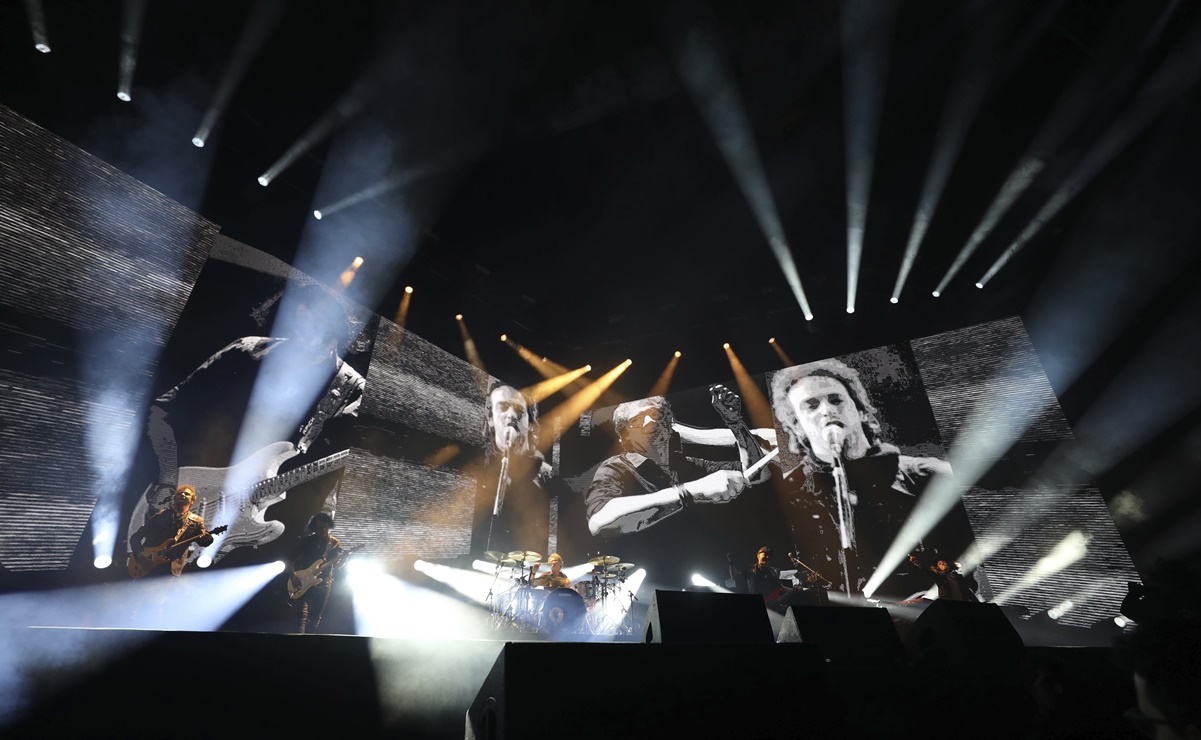 Soda Stereo inicia gira con concierto cargado de nostalgia