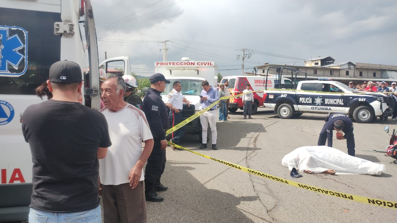 Asesinan a 3 hombres cuando esperaban el camión en Otumba, Estado de México