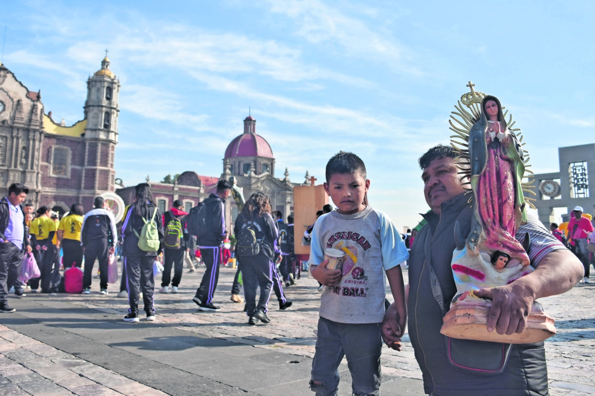Inicia llegada de peregrinos a la Basílica de Guadalupe