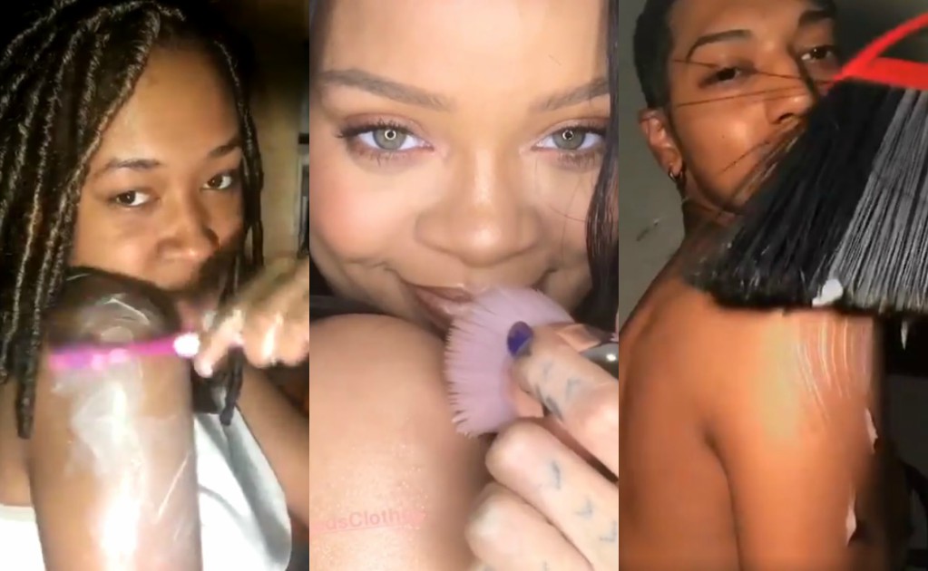 Rihanna promociona su marca de maquillaje y desata memes