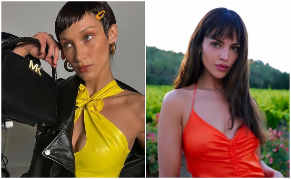 Eiza Gonzalez y Bella Hadid ponen de moda los micro flecos