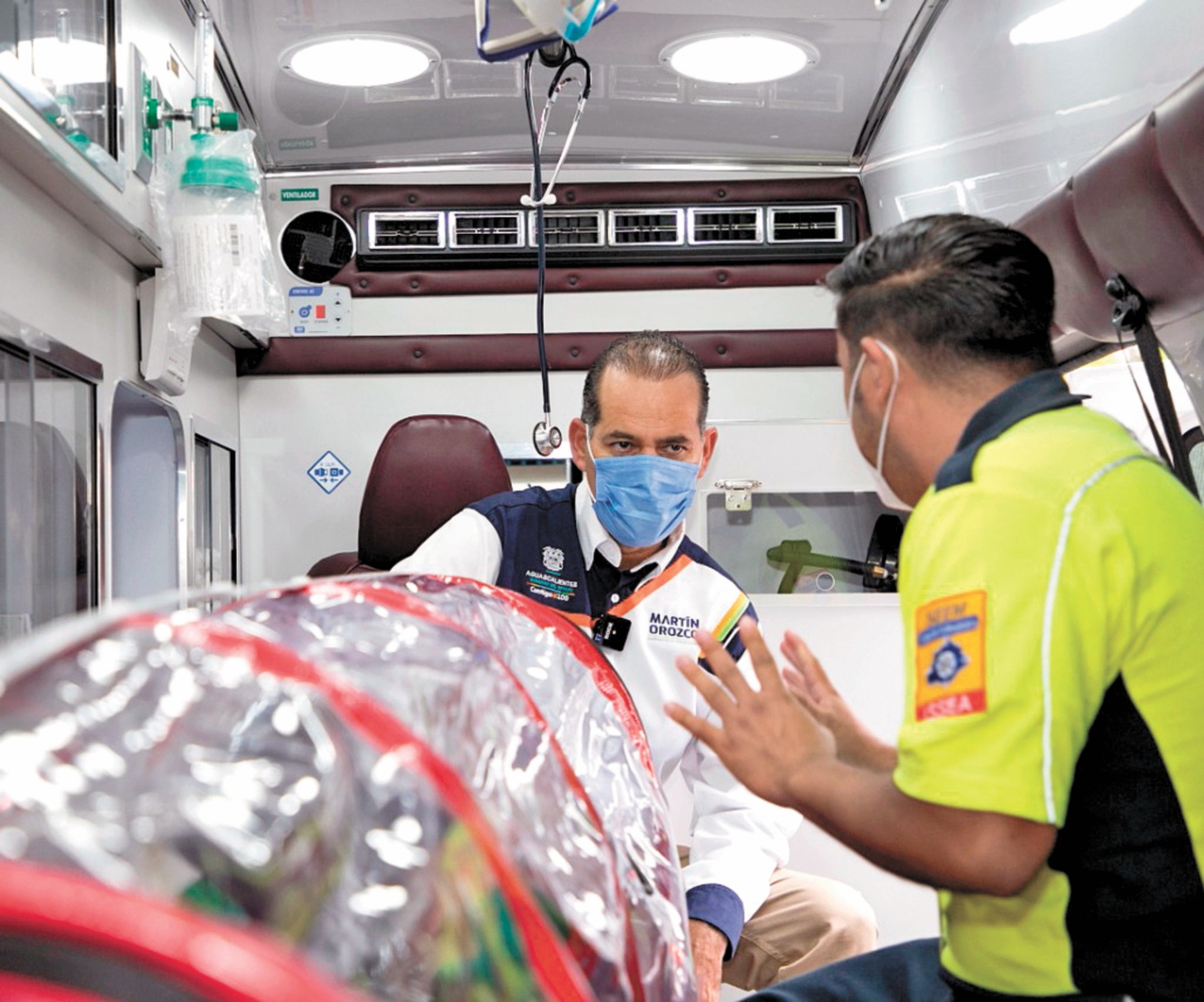 Salud recibe tres unidades para Covid, en Aguascalientes