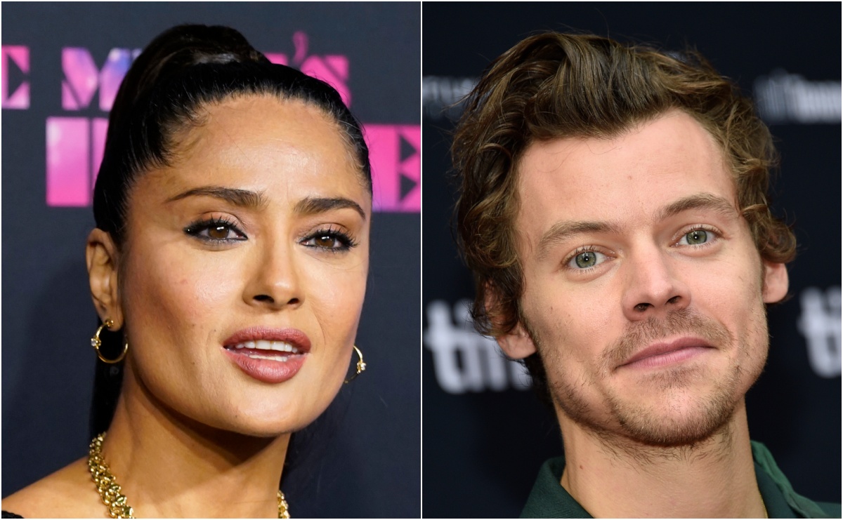 Salma Hayek dedica una dulce felicitación a Harry Styles por su cumpleaños