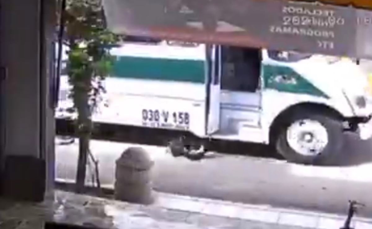 Suspenden licencia a conductor que arrolló intencionalmente a un perrito en la ciudad de Oaxaca