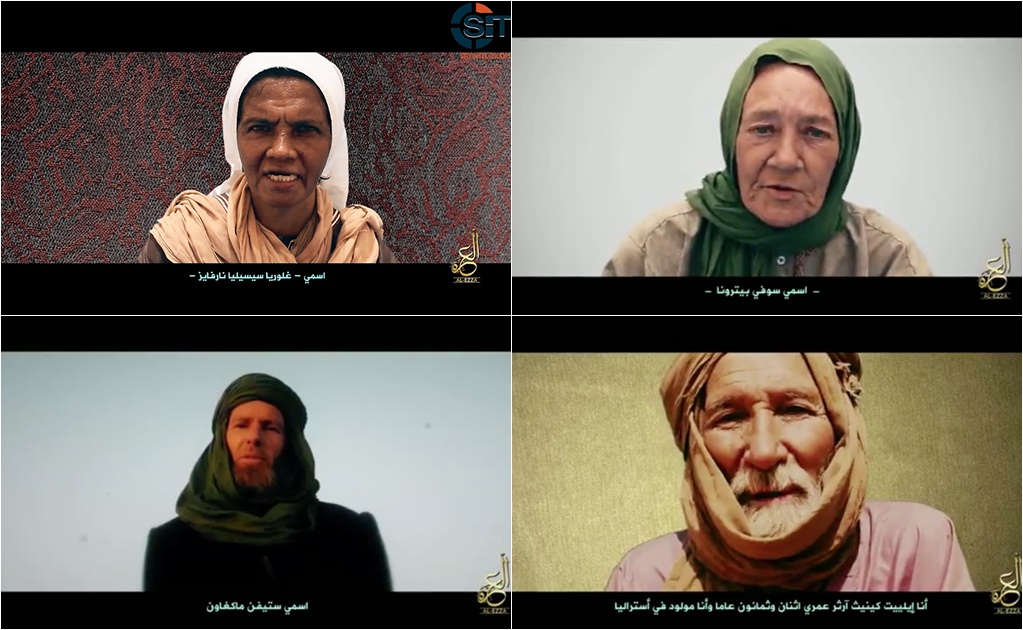 Grupo aliado de Al Qaeda difunde video de rehenes extranjeros en Mali