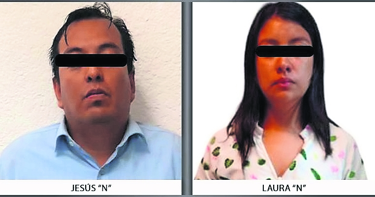 Pareja agresora de maestra, acusada por extorsión