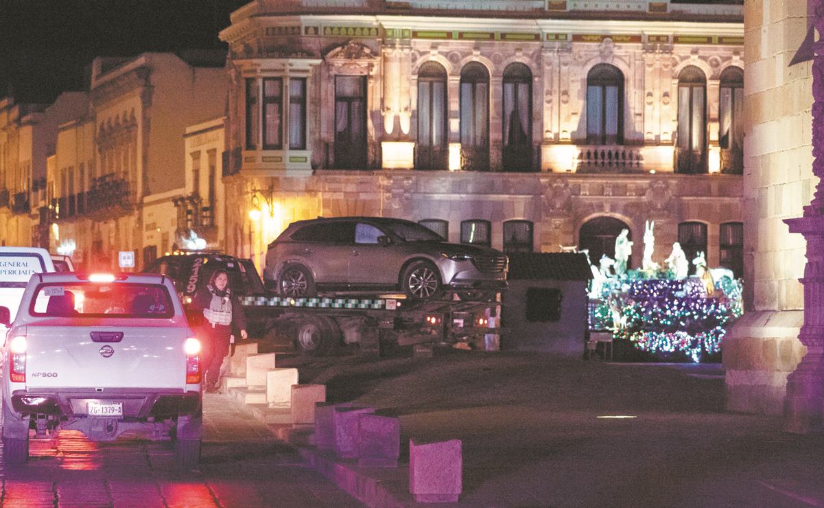 Dejan 10 muertos en palacio de Zacatecas