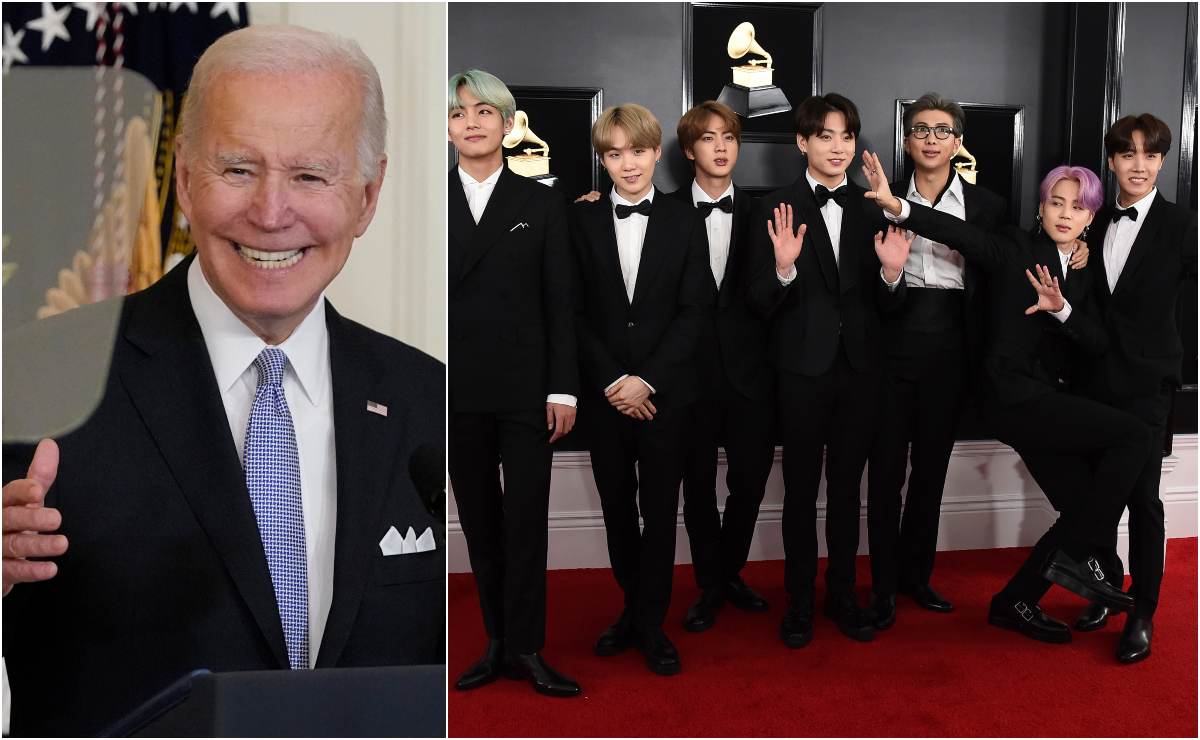 Joe Biden y BTS, unidos contra el racismo