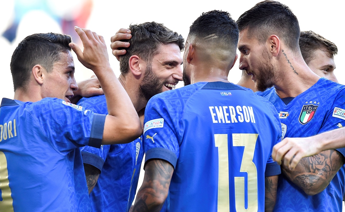 Italia vence a Bélgica y se queda con el tercer lugar de la UEFA Nations League