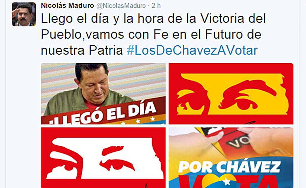 "Llegó el día", Maduro y Capriles coinciden en Twitter