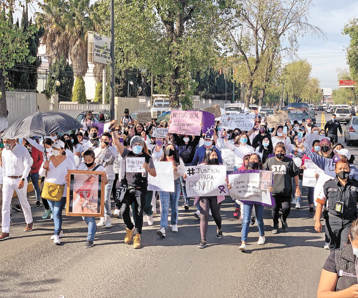 Marchan por justicia para Renata en Ixtapaluca