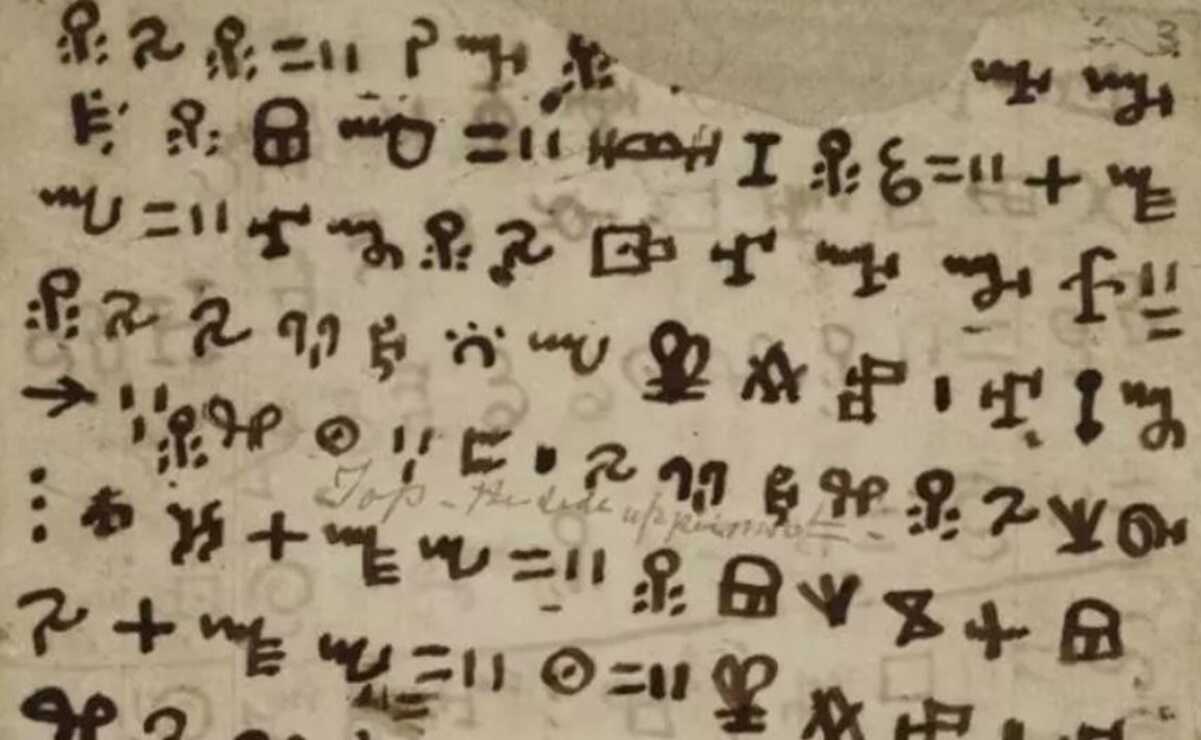 Rara escritura africana ilustra cómo evolucionó la lengua escrita