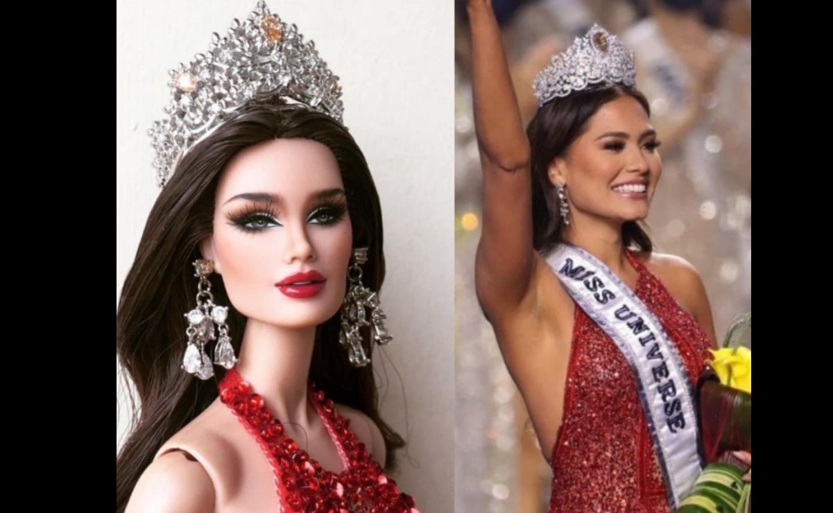 Así es la muñeca de Andrea Meza, Miss Universo