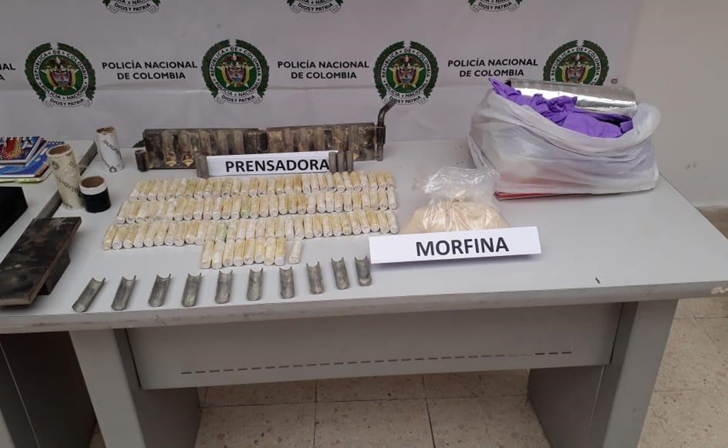 Desarticulan red que traficaba heroína de Colombia a Ecuador, México y EU