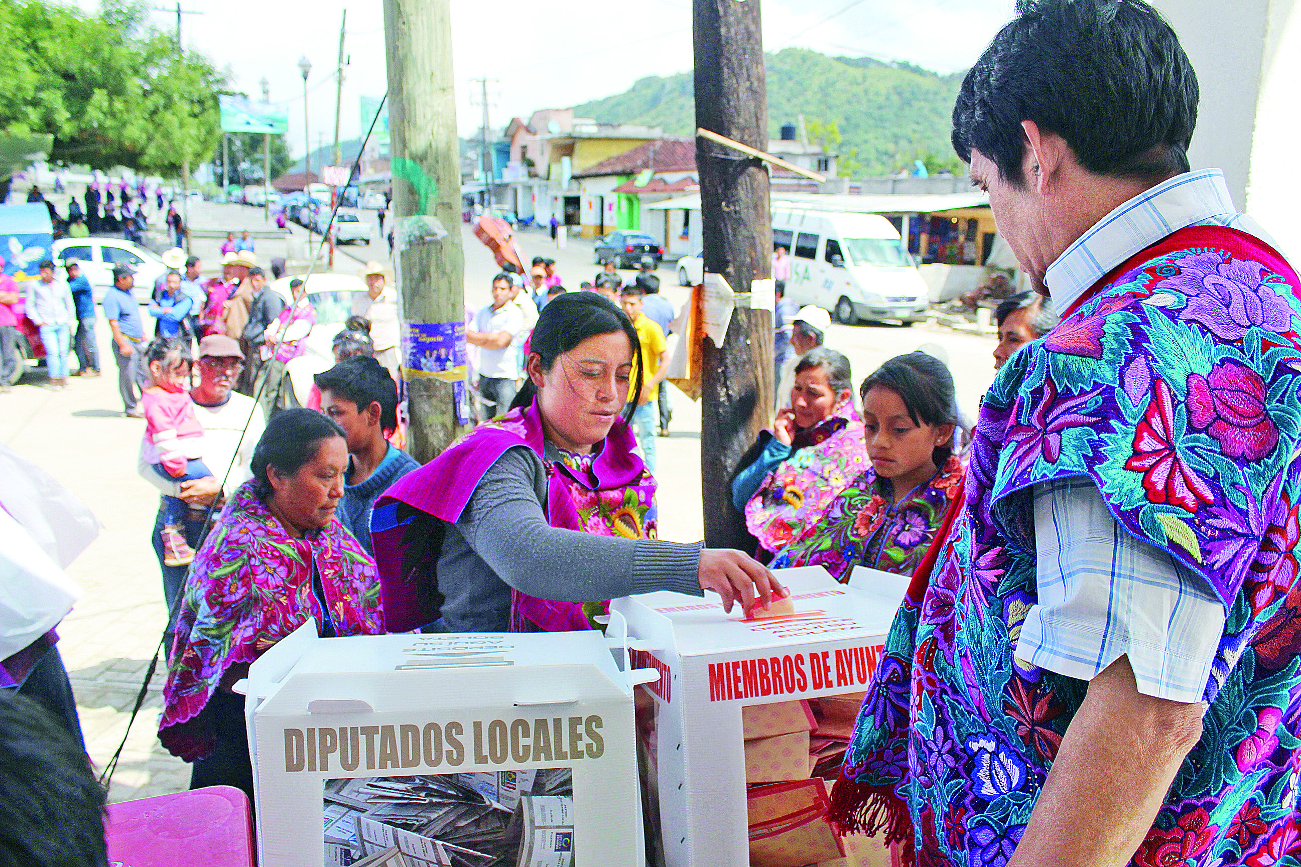 Elecciones pacíficas en Chiapas