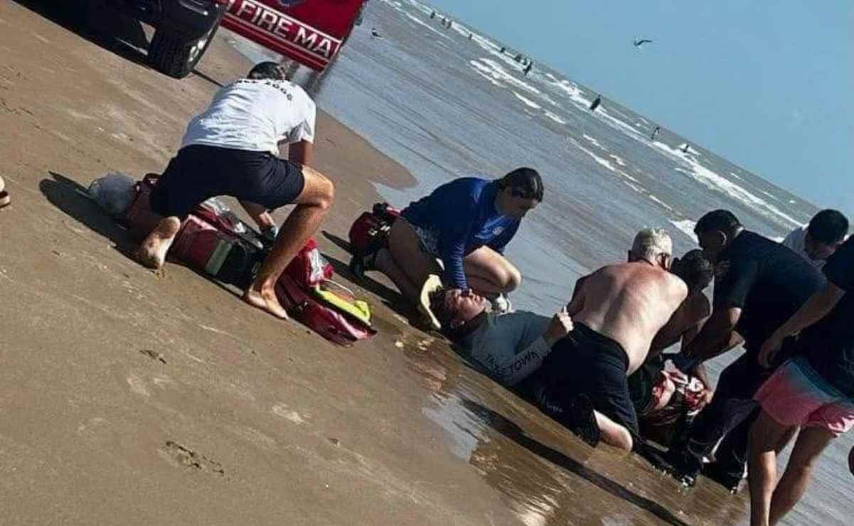 VIDEO: Reportan ataque de tiburón en Isla del Padre, en Texas, en pleno Día de la Independencia