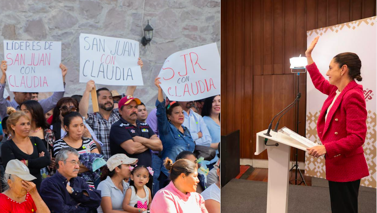 Claudia Sheinbaum presenta en Querétaro "sus logros en la CDMX"