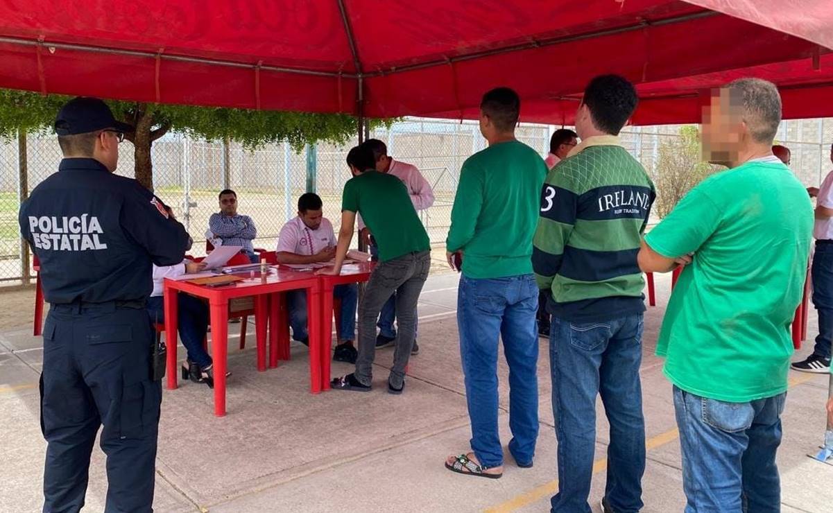 Realizan votaciones para la presidencia de la República en centro penitenciario de Sinaloa