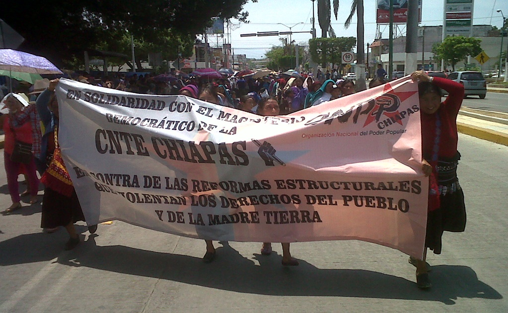 Rechaza CNTE Chiapas convocatoria "unilateral" de autoridades educativas