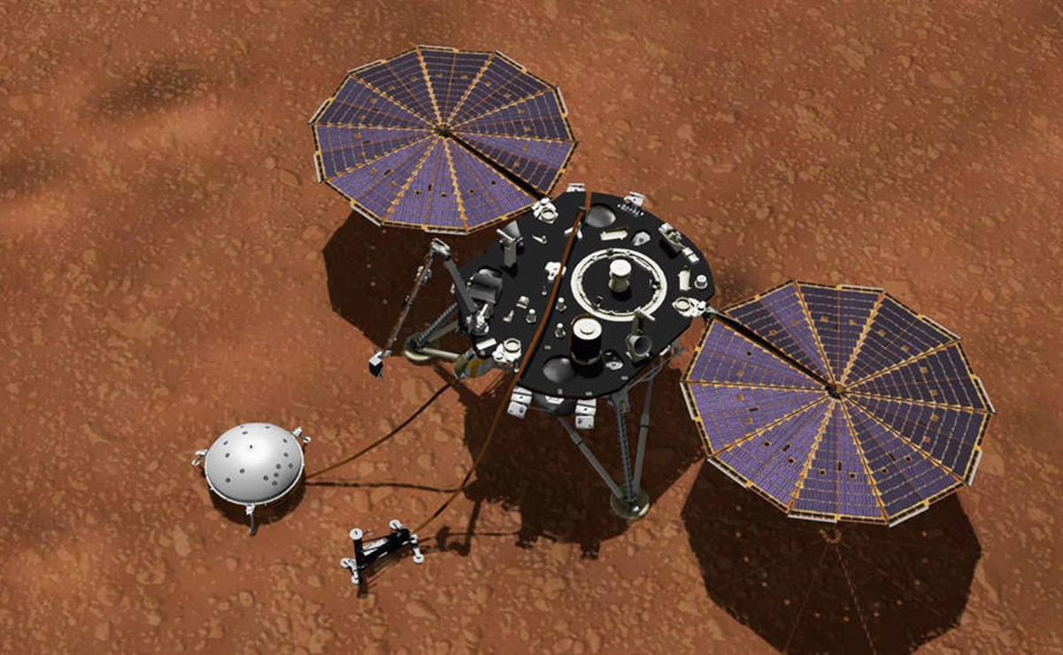 Sufre fallas la estación meteorológica de la misión InSight, de la NASA, en Marte