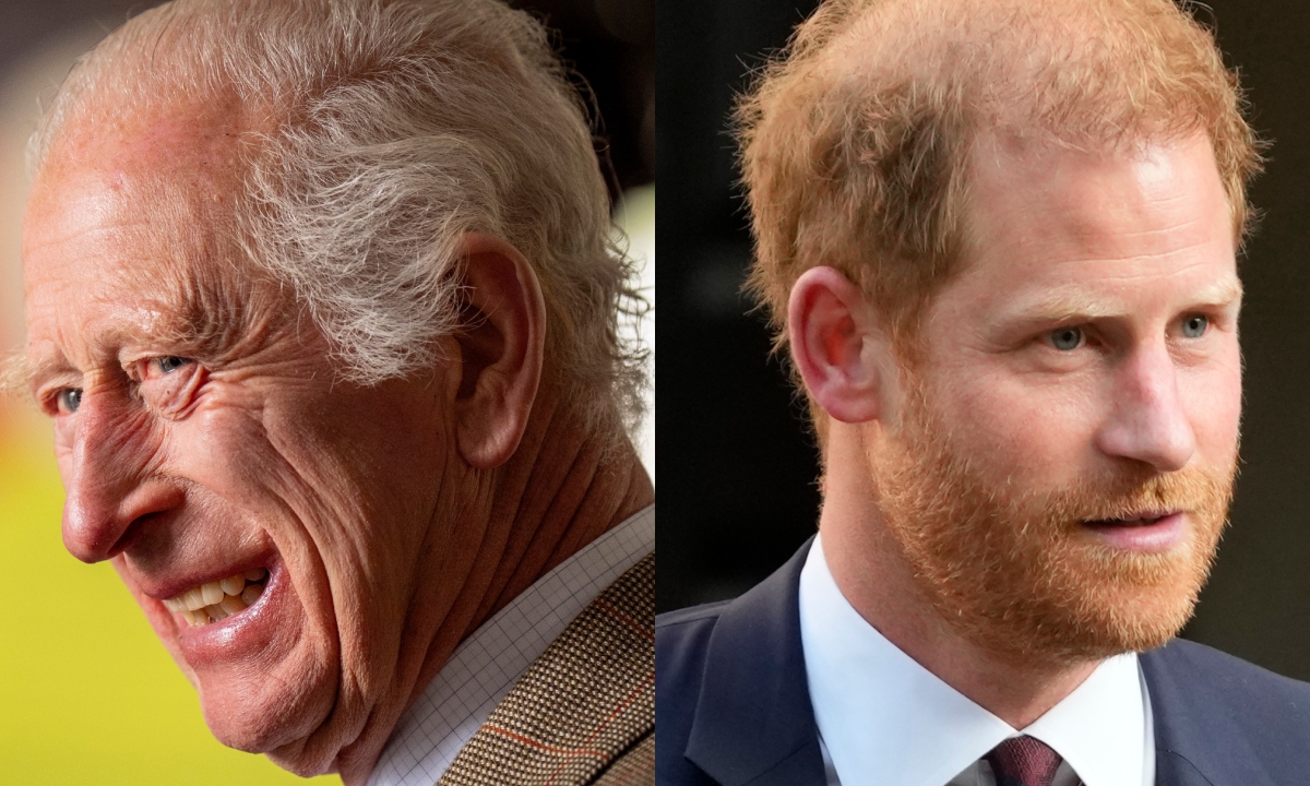 Carlos III 'rechaza' al príncipe Harry con un directo desaire