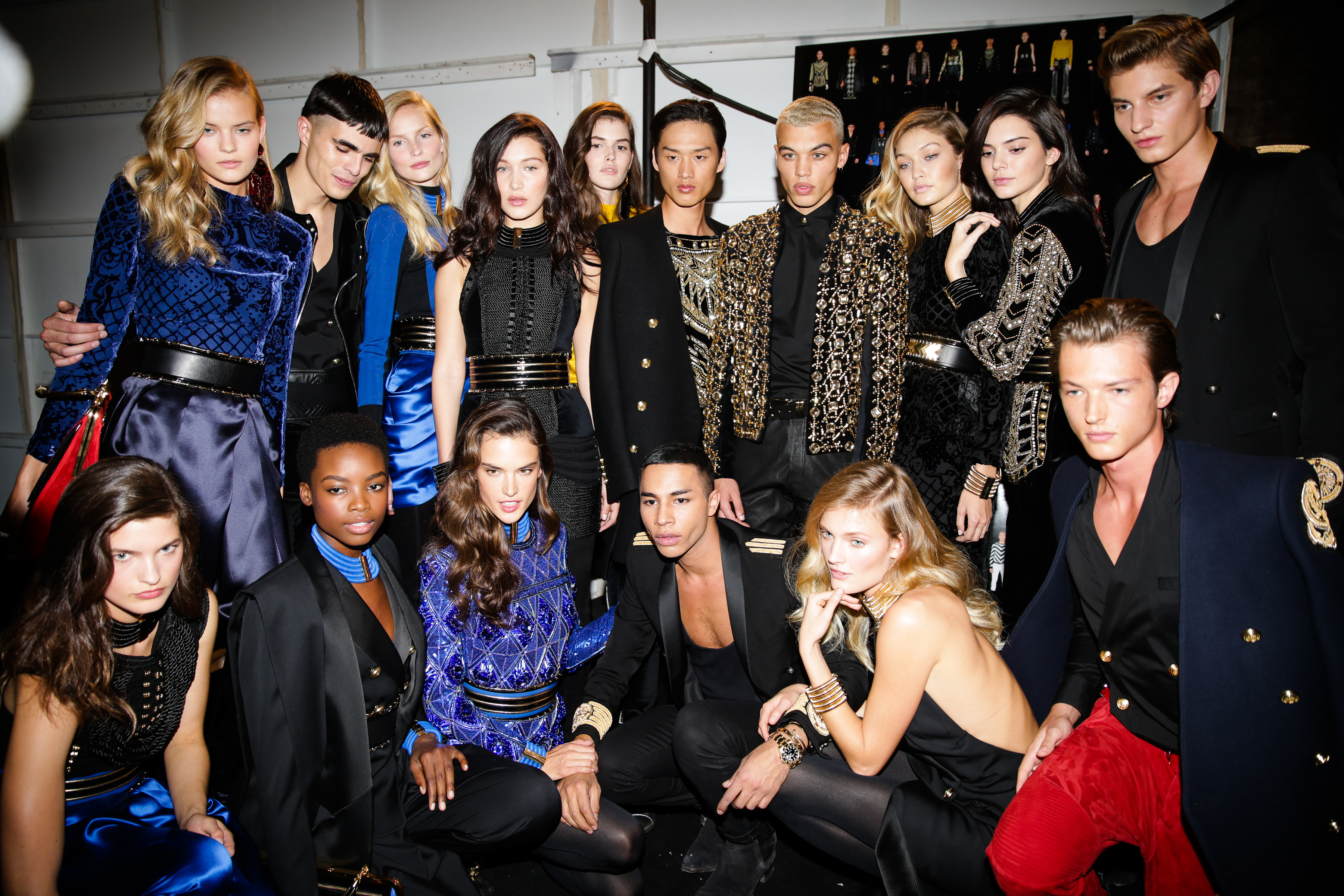 Arrasa con la pasarela Balmain para H&M en NY