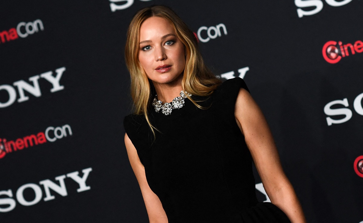 El minivestido negro de impacto con el que Jennifer Lawrence conquistó Las Vegas