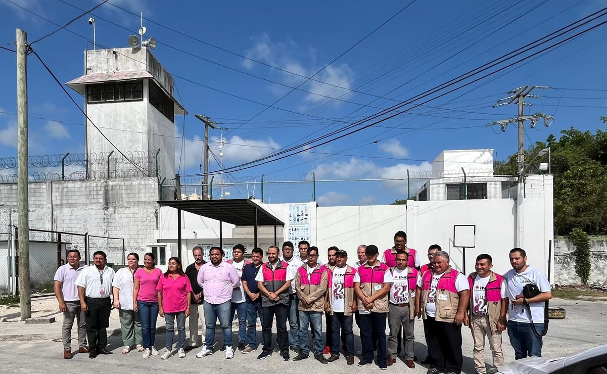 Internos en la cárcel de Cancún votaron por primera vez para elección presidencial en México