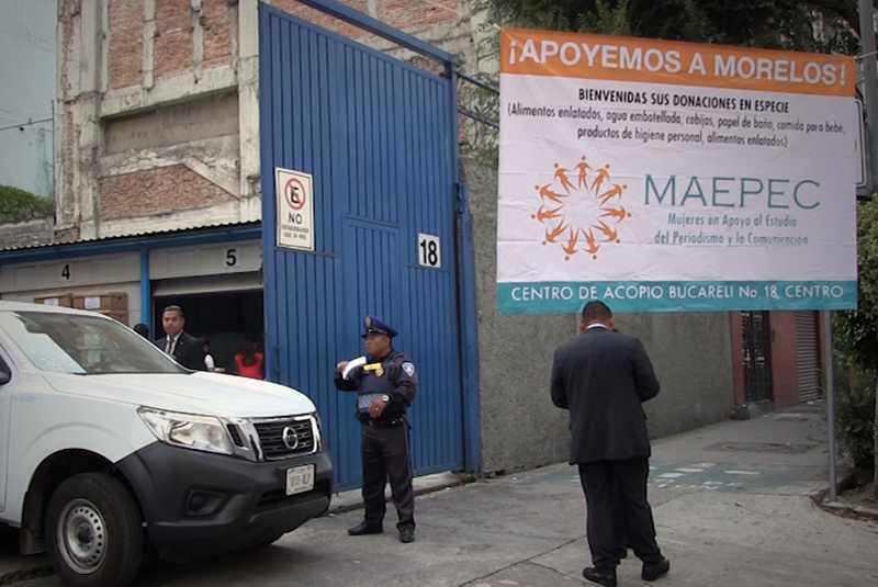 MAEPEC abre centro de acopio para Morelos