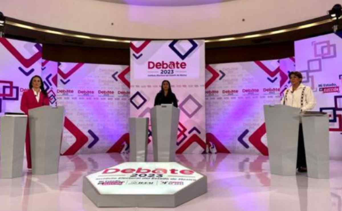 Así fue el segundo debate Edomex EN VIVO, entre Delfina Gómez y Alejandra Del Moral