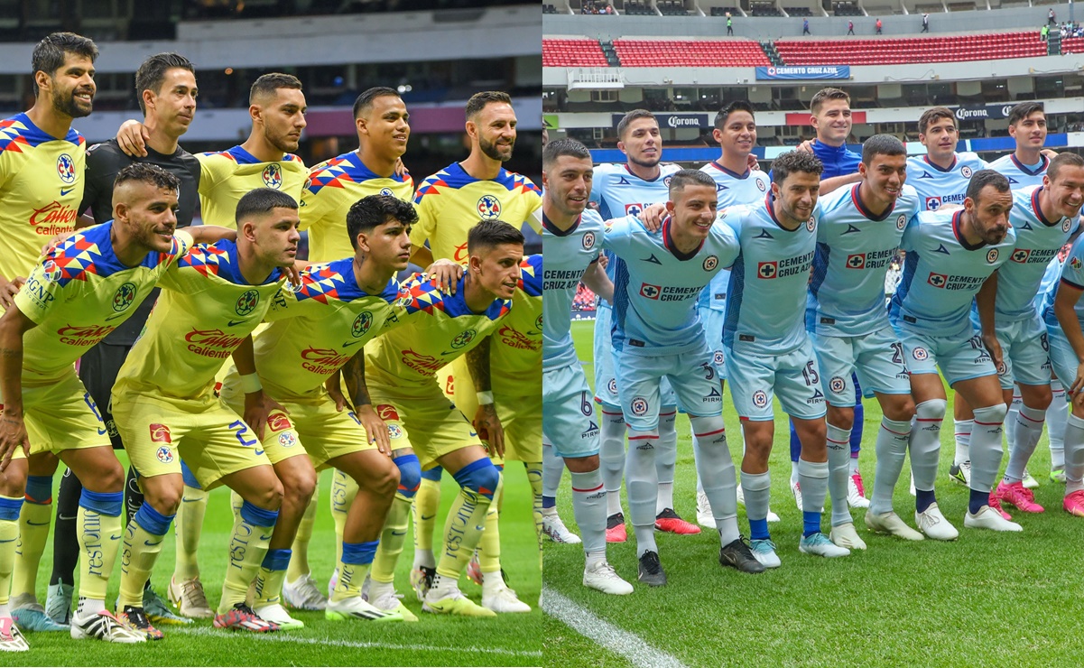 América y Cruz Azul jugarán el mismo día en el estadio Azteca, justo un año después del histórico 7-0
