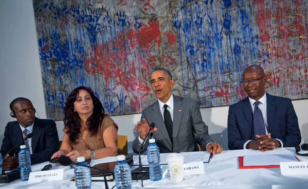 Obama elogia el "coraje" de los disidentes en Cuba