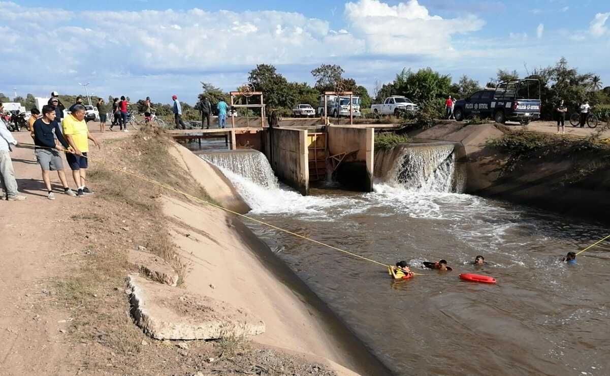 Perro correteó a niños que iban en cuatrimoto, al huir cayeron a canal; dos murieron ahogados en Sinaloa